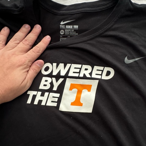 Team Issued Vols Long sleeve Powered by T shirt - Picture 2 of 3